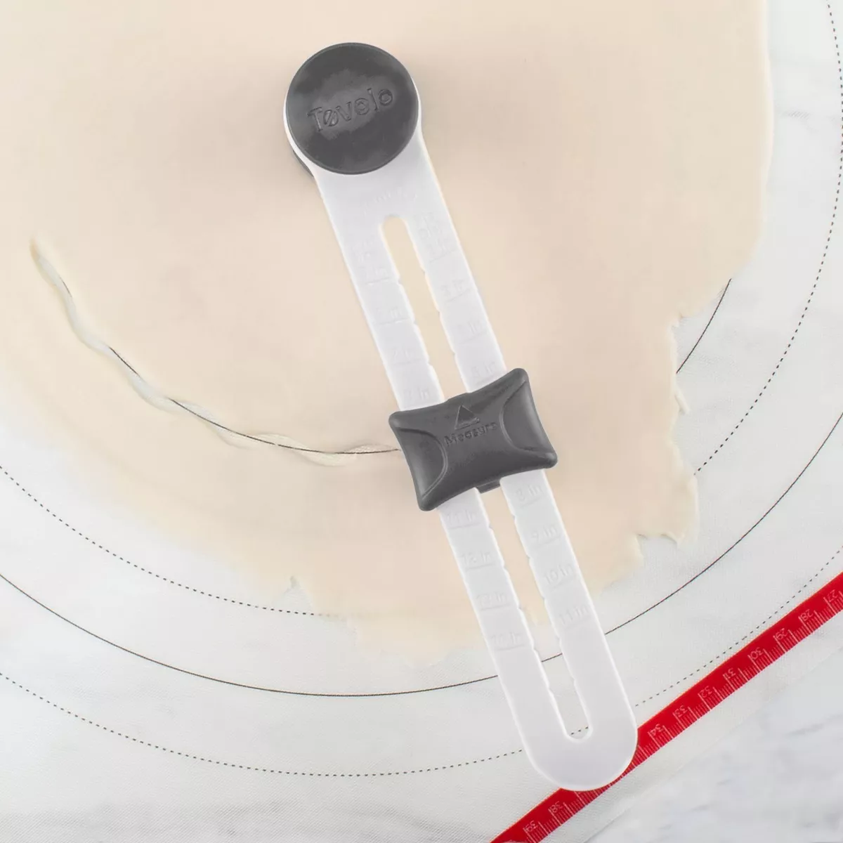 Tovolo Precision Pie Crust Cutter Charcoal