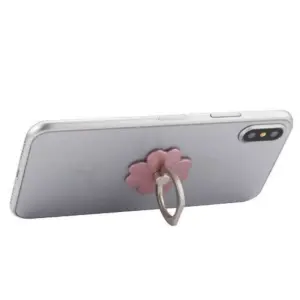 2 Pack - Rose Gold Four-Leaf Clover Adhesive Ring Stand