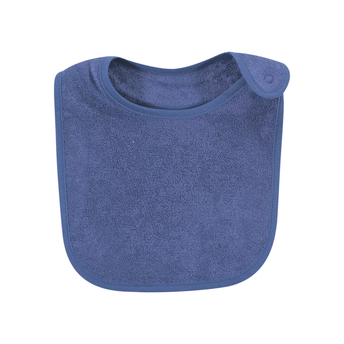 Hudson Baby Infant Boy Rayon from Bamboo Terry Bibs, Blue Yellow, One Size