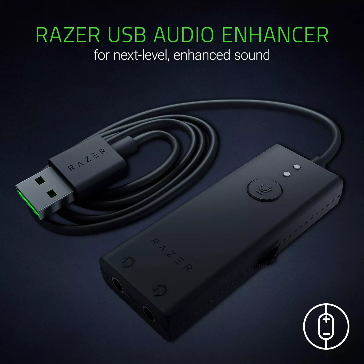 Razer Ifrit In-Ear Streaming Headset with Microphone - USB Audio Enhancer