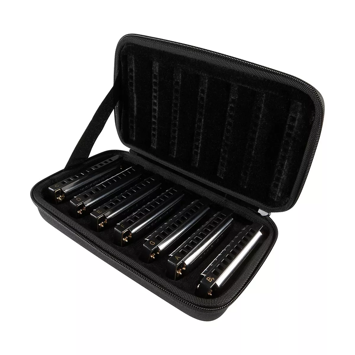 Hohner Blues Band 7-Piece Harmonica Set 1501
