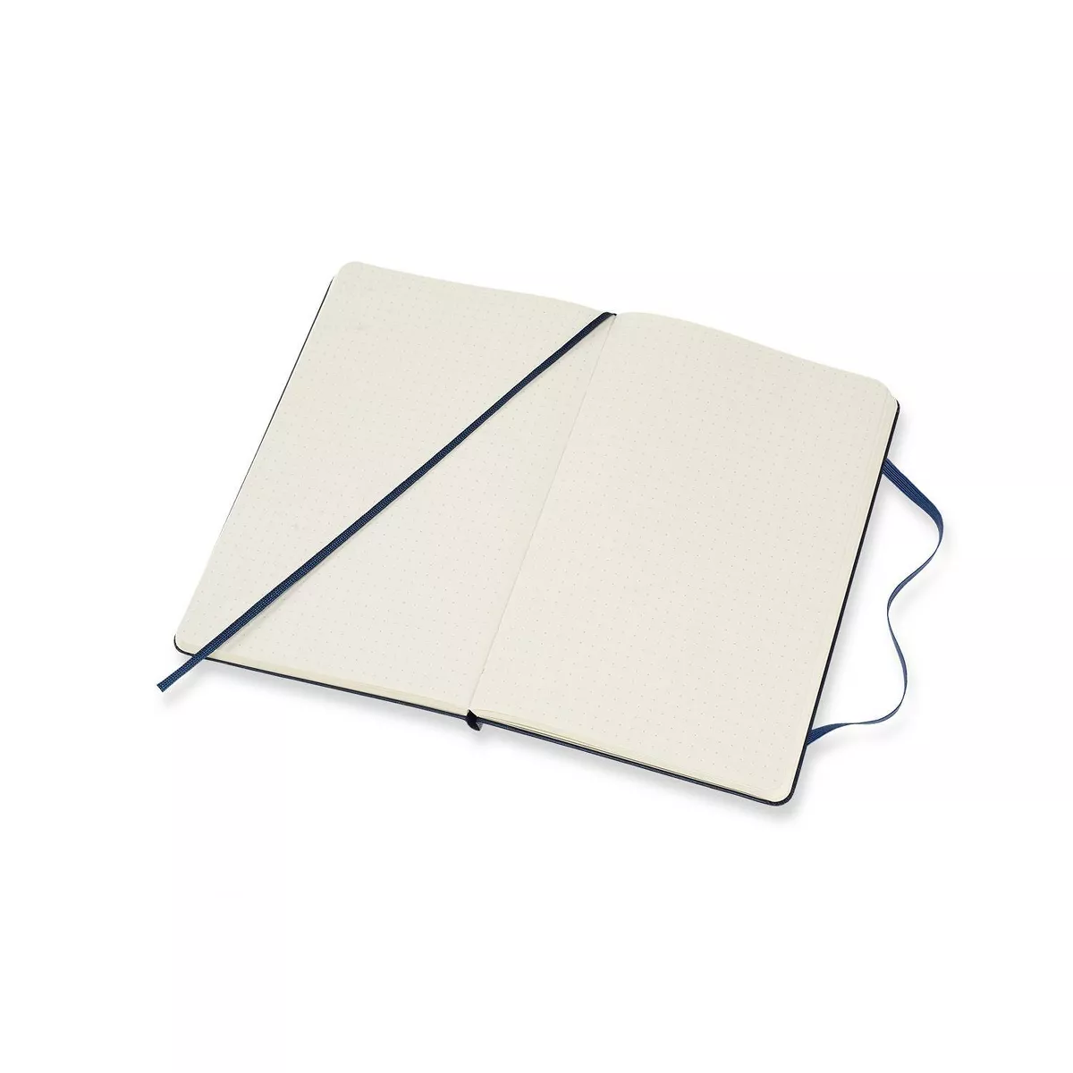 Moleskine Solid Blank Composition Journal with Elastic Closure 5"x 8" Dark Blue