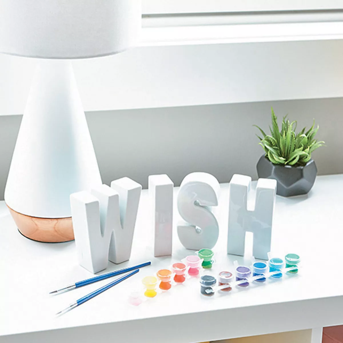 MindWare Paint Your Own Expressions: Wish - Creative Activities -8 Pieces