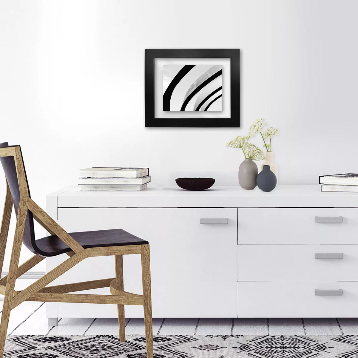 8" x 10" Wide Gallery Matted Frame - Made By Design™