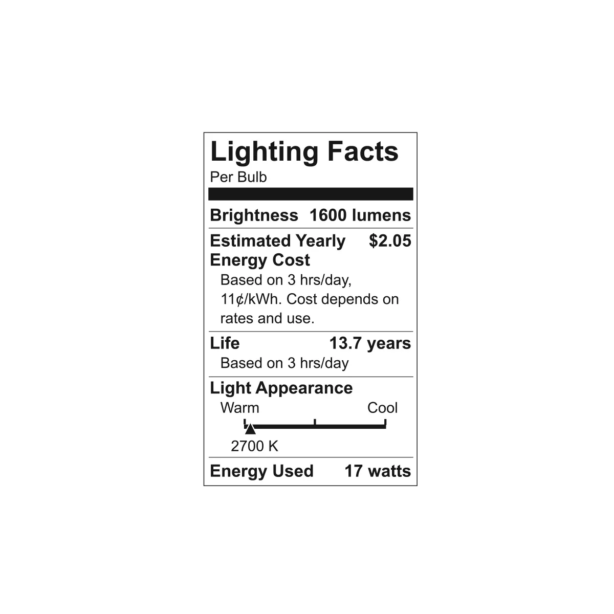 General Electric 100w 2pk A21 LED Bulb White