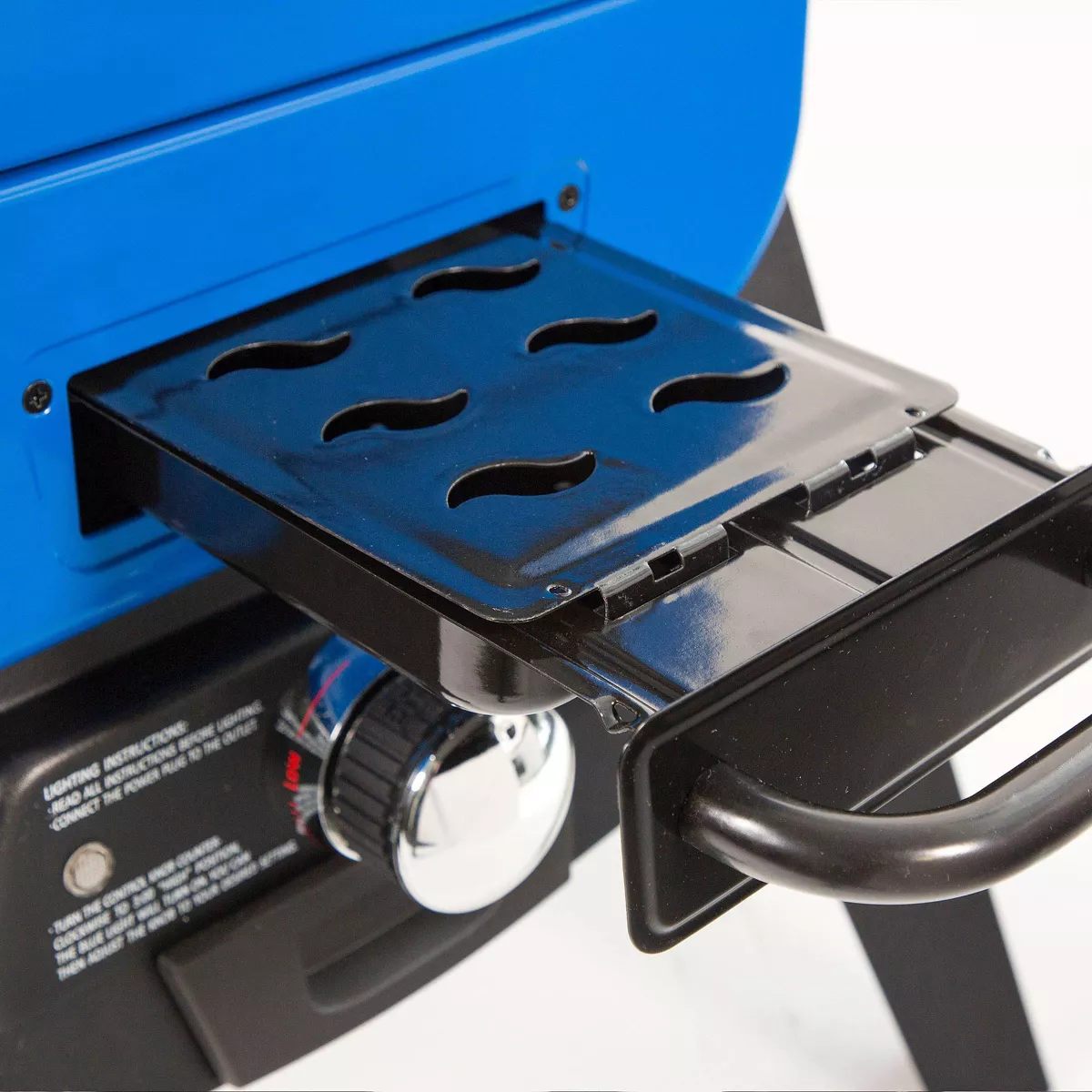 Pit Boss 3.2 Electric Smoker with Window 77320 - Blue