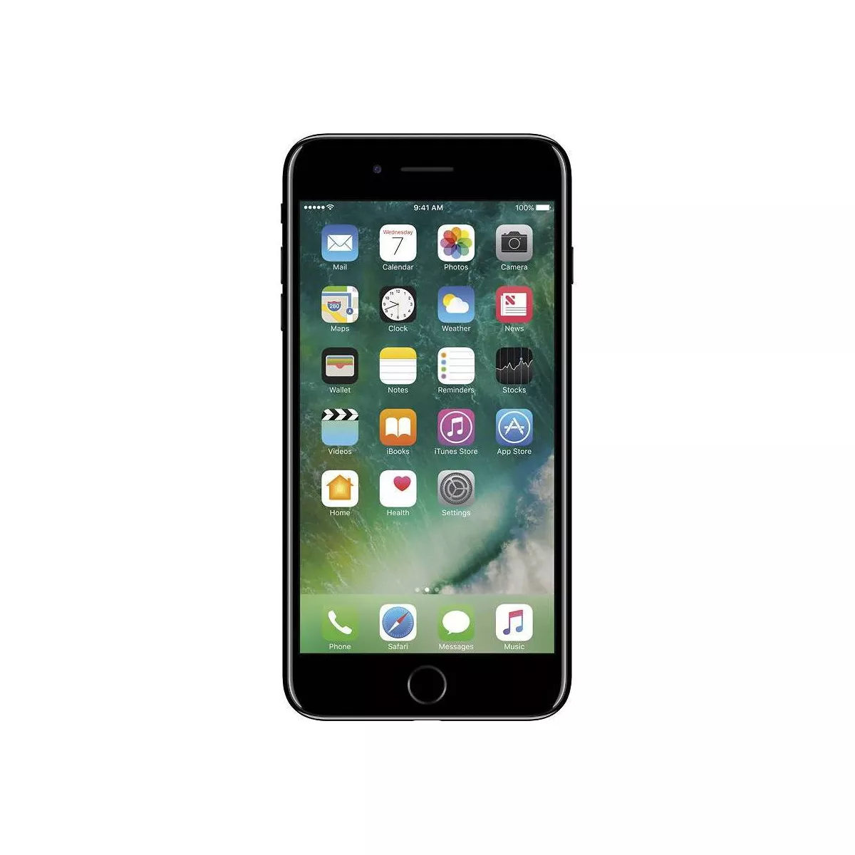 Apple iPhone Unlocked 7 Plus Pre-Owned (256GB) GSM Phone - Jet Black