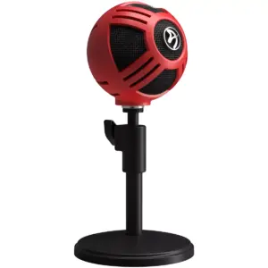 Arozzi Sfera USB Microphone for Gaming & Streaming - Red (SFERA-RED)