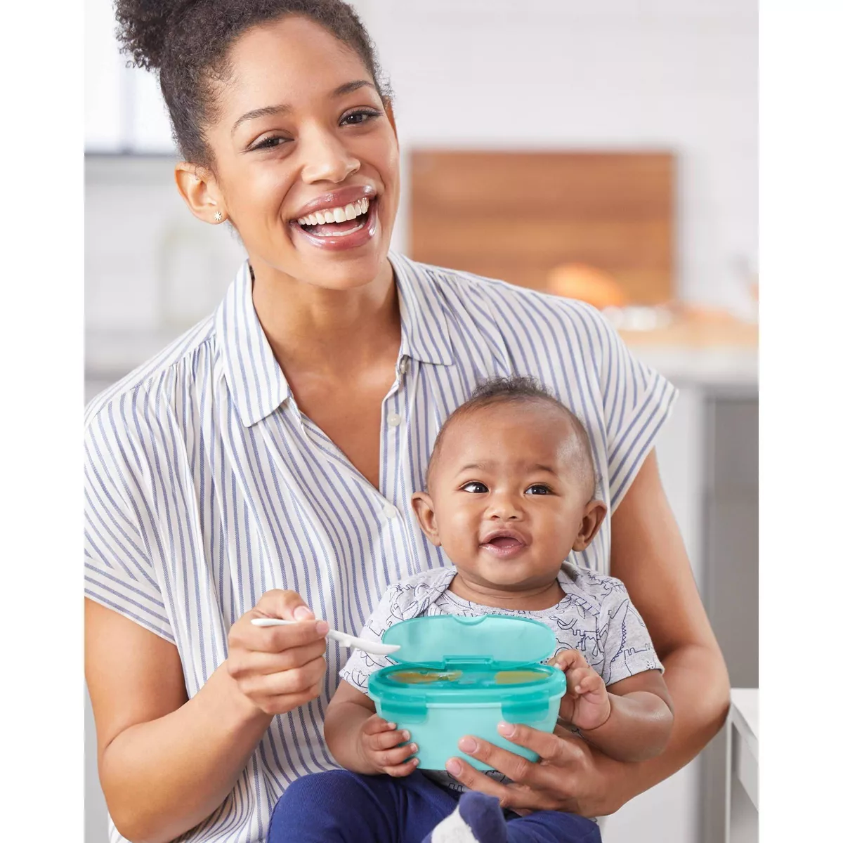 Skip Hop 6pk Travel Feeding Set