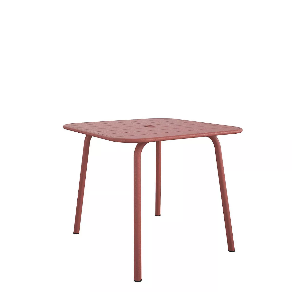 June Square Patio Dining Table - Persimmon - Novogratz