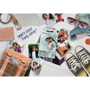 Fujifilm Instax 10-Sheet Mini Film - Blue Marble