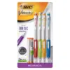 BIC Velocity #2 Side Clic Mechanical Pencil, 0.7mm, 4ct - Multicolor