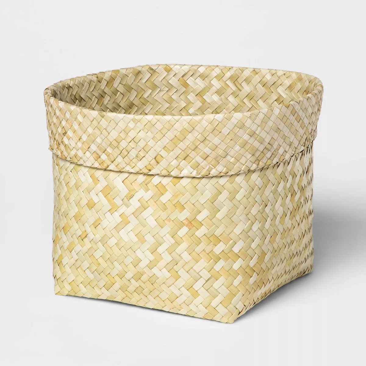 Leaf Basket With Rolled Edge Large - Threshold™