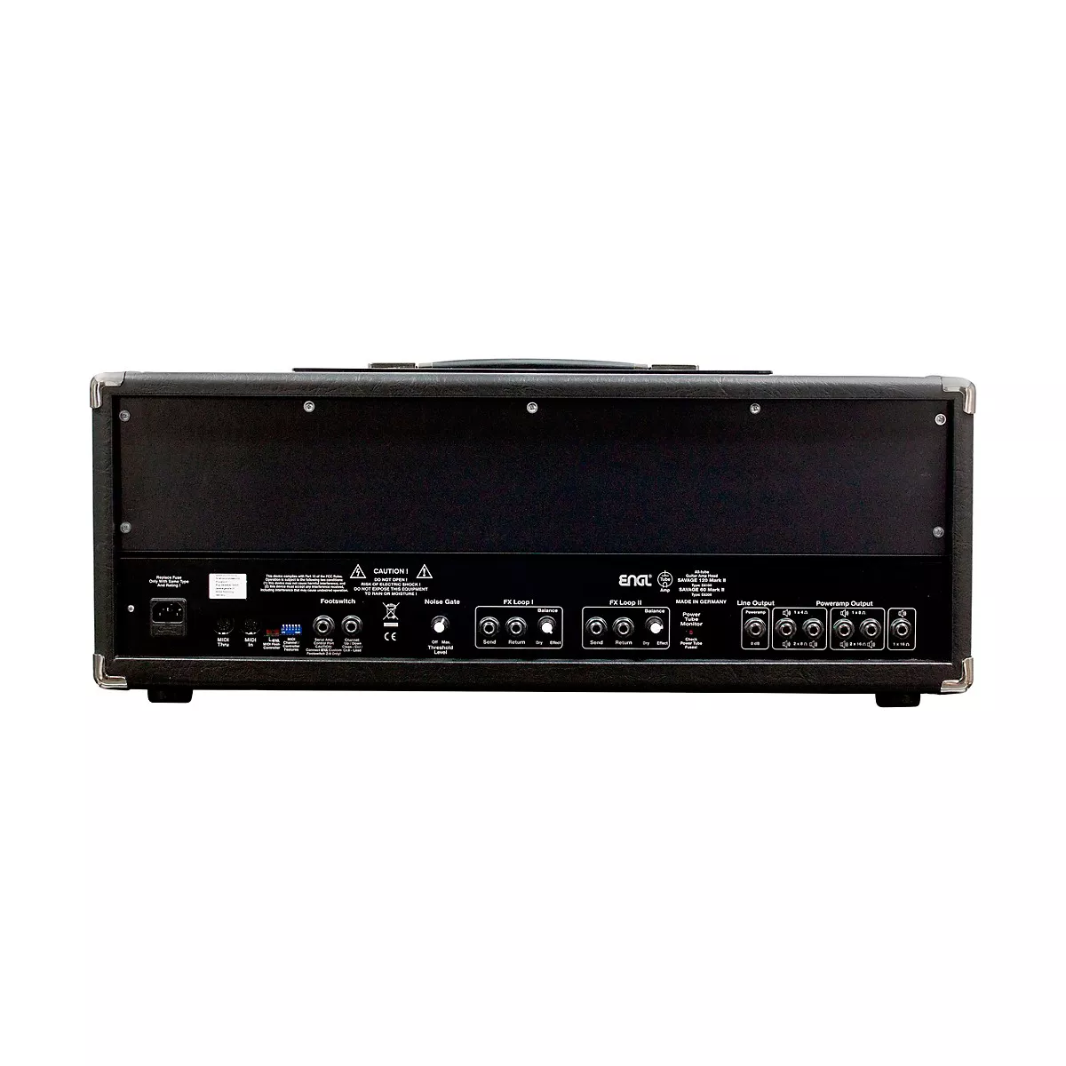 Engl Savage 120 Mark II 120W Tube Guitar Amp Head Black
