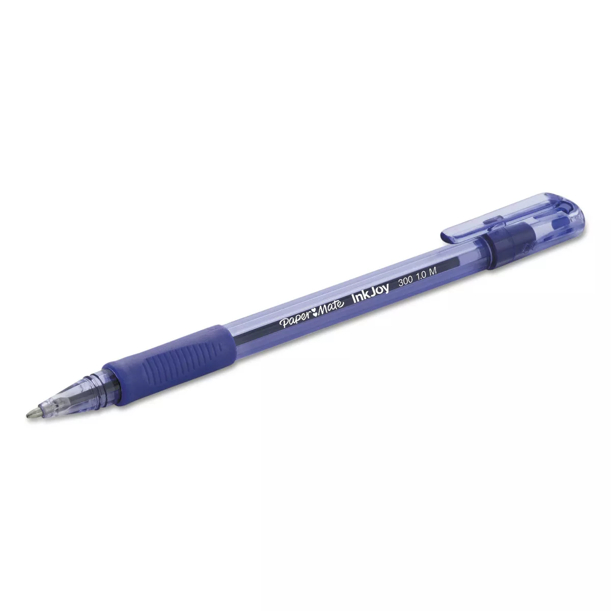 Paper Mate InkJoy 300 Ballpoint Stick Pen Blue Medium Dozen 1951341