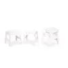 Melissa & Doug Wooden Stools - Set of 4 - White