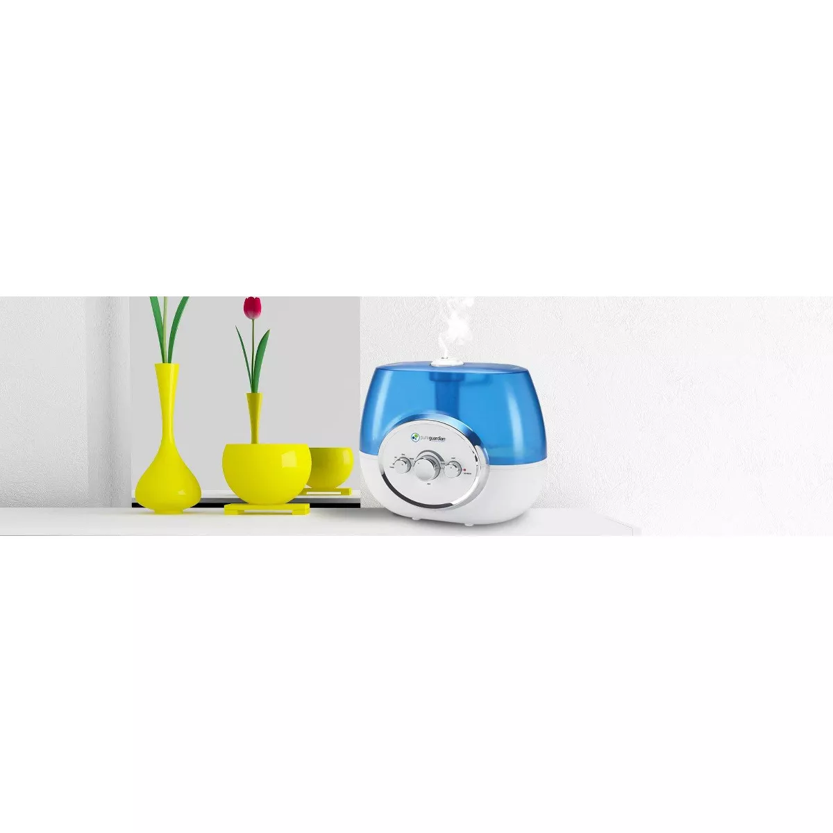 Pureguardian 100-Hour Ultrasonic Warm and Cool Mist Humidifier H1510