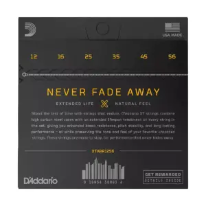 D'Addario XT Acoustic 80/20 Bronze Strings, 12-56