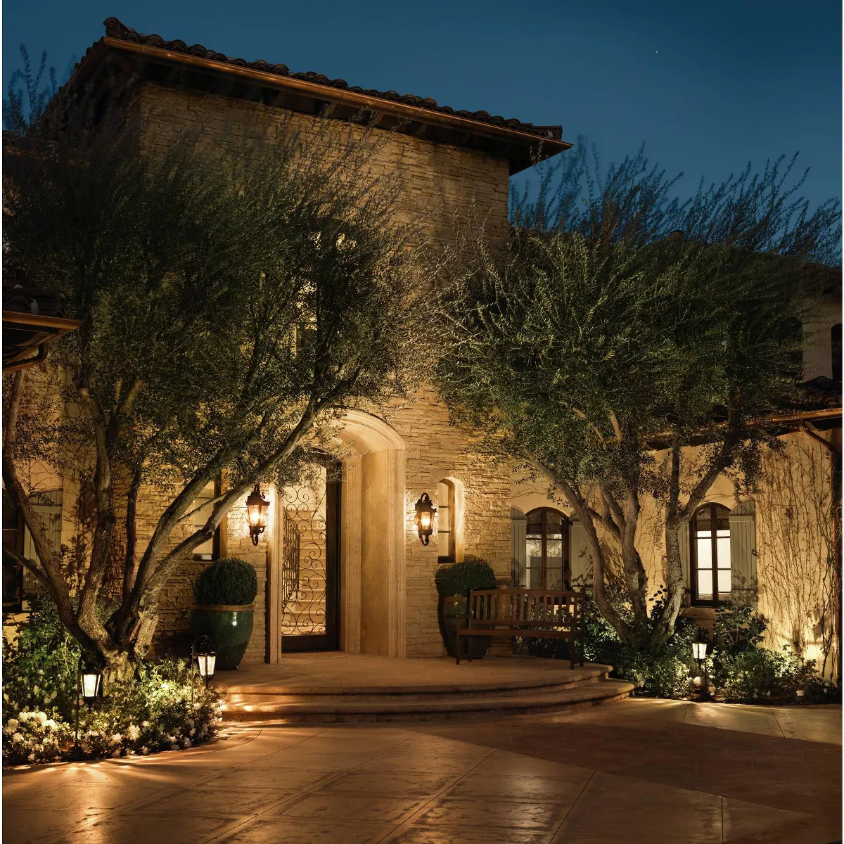 John Timberland Casa Marseille™; Bronze Low Voltage LED Landscape Path Light