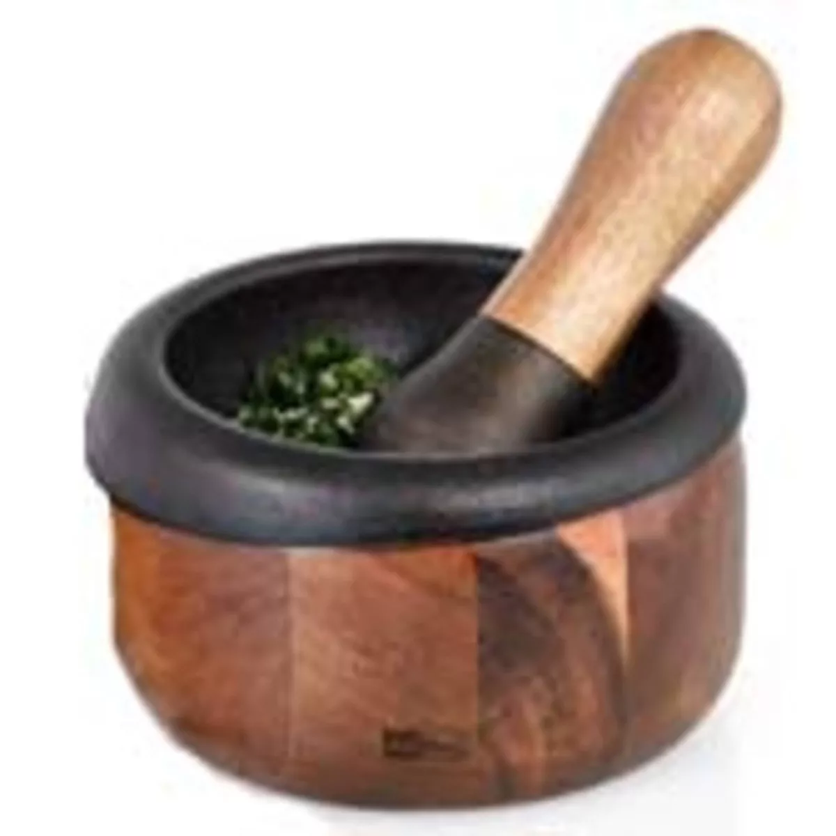 Adhoc Cast Iron Mortar and Pestle Crush