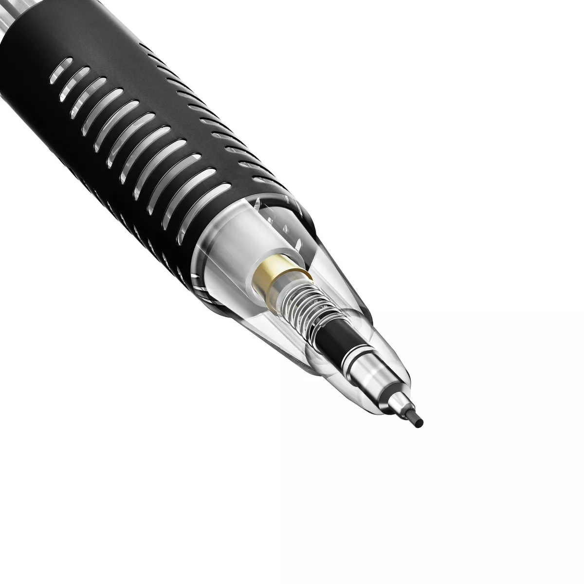 2pk #2 Mechanical Pencils with Lead/Eraser Refill ClearPoint Break Resistant .5mm Black - PaperMate