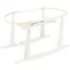 Jolly Jumper Rocking Wooden Moses Basket Stand, Fits Most Moses Baskets and Cots, Antique White