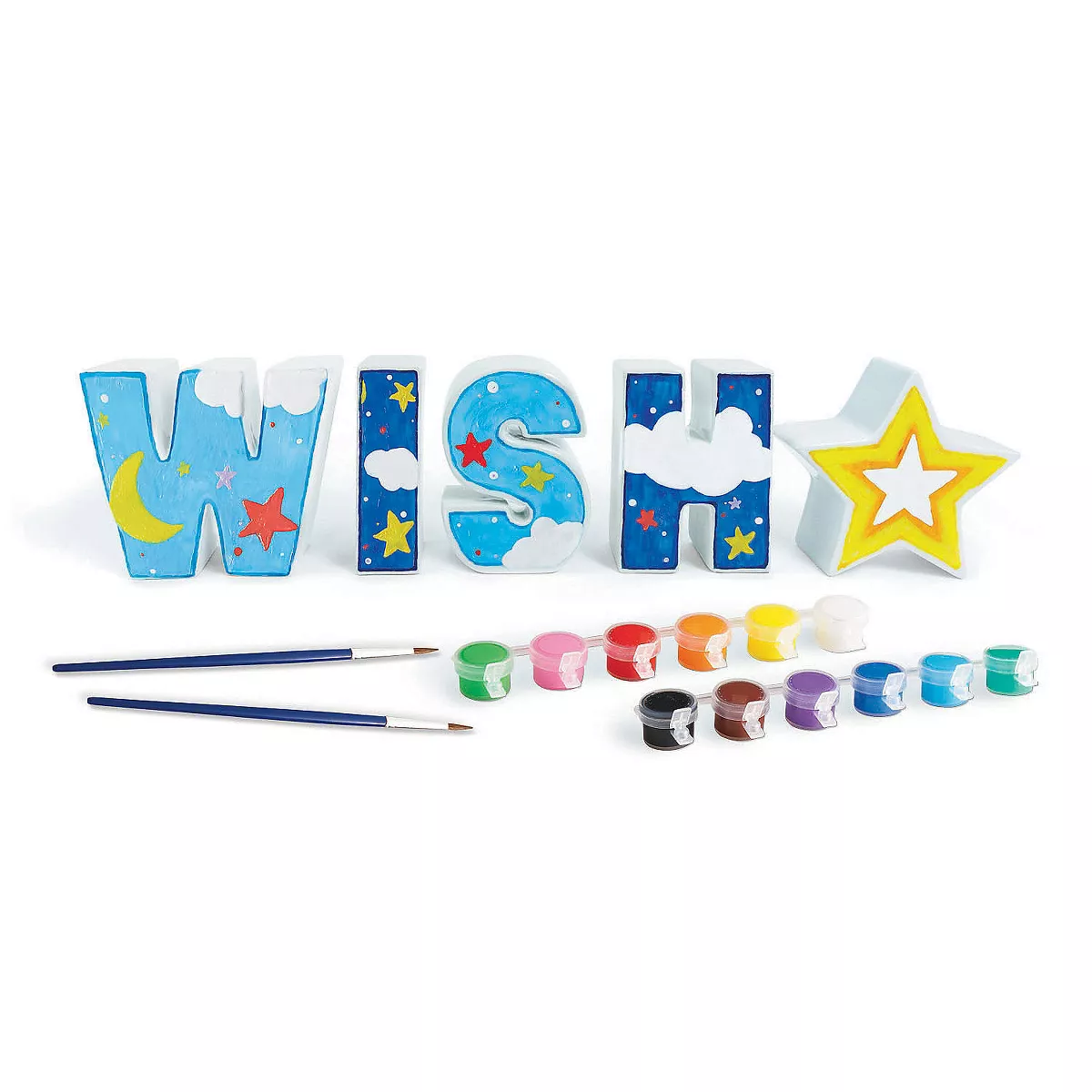 MindWare Paint Your Own Expressions: Wish - Creative Activities -8 Pieces