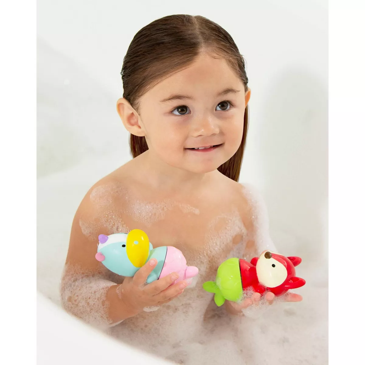 Skip Hop Zoo Mix and Match Flippers Bath Toys - Unicorn/Fox