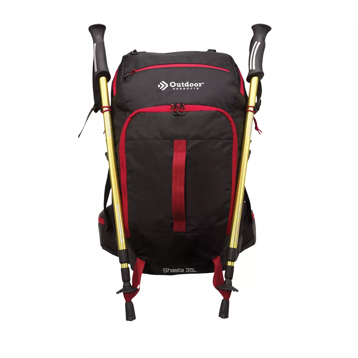 Outdoor Products Shasta 35L Technical Frame Backpack - Black