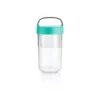Lekue 20oz To Go Jar - Turquoise