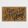 1'6"X2'6"/18"X30" Quote Doormat Black - Threshold™