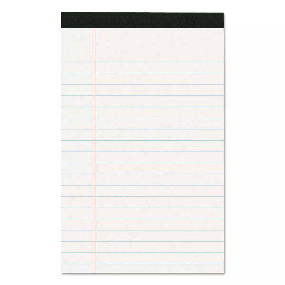 Roaring Spring USDA Certified Bio-Preferred Legal Pad Ruled 5 x 8 40 Sheets White 12/Pack 24316