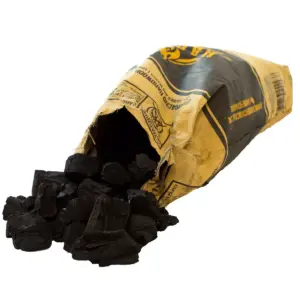 Harder Charcoal 100 Percent Natural XL Restaurant Style Lump Charcoal, 33 LB Bag (2 Bags)