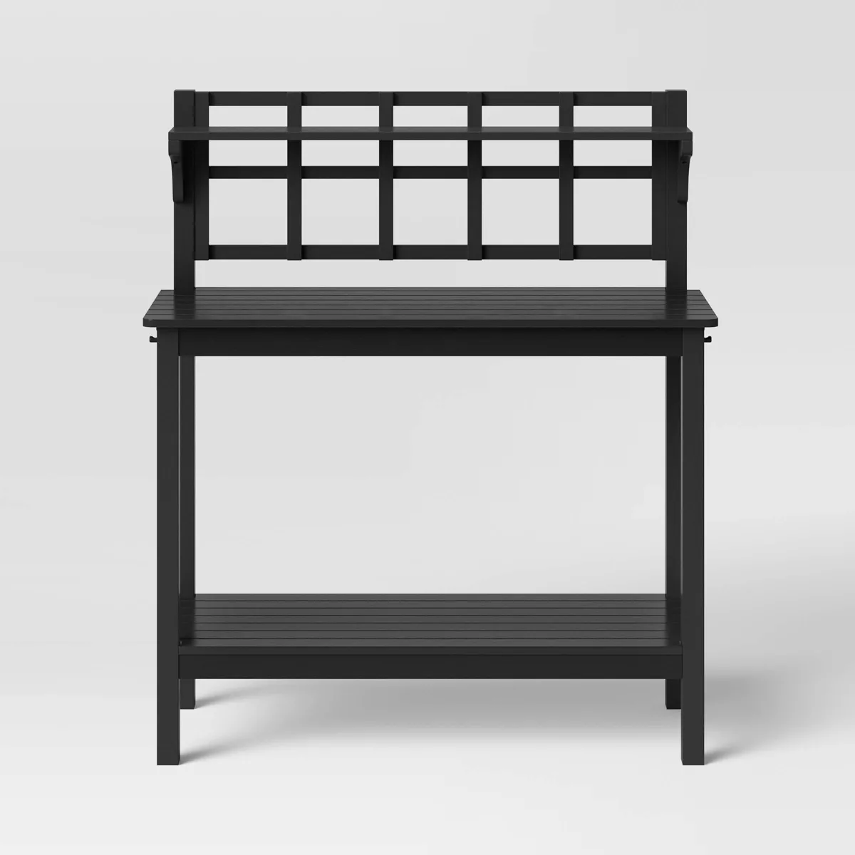 Blackened Wood Patio Potting Bench - Smith & Hawken™