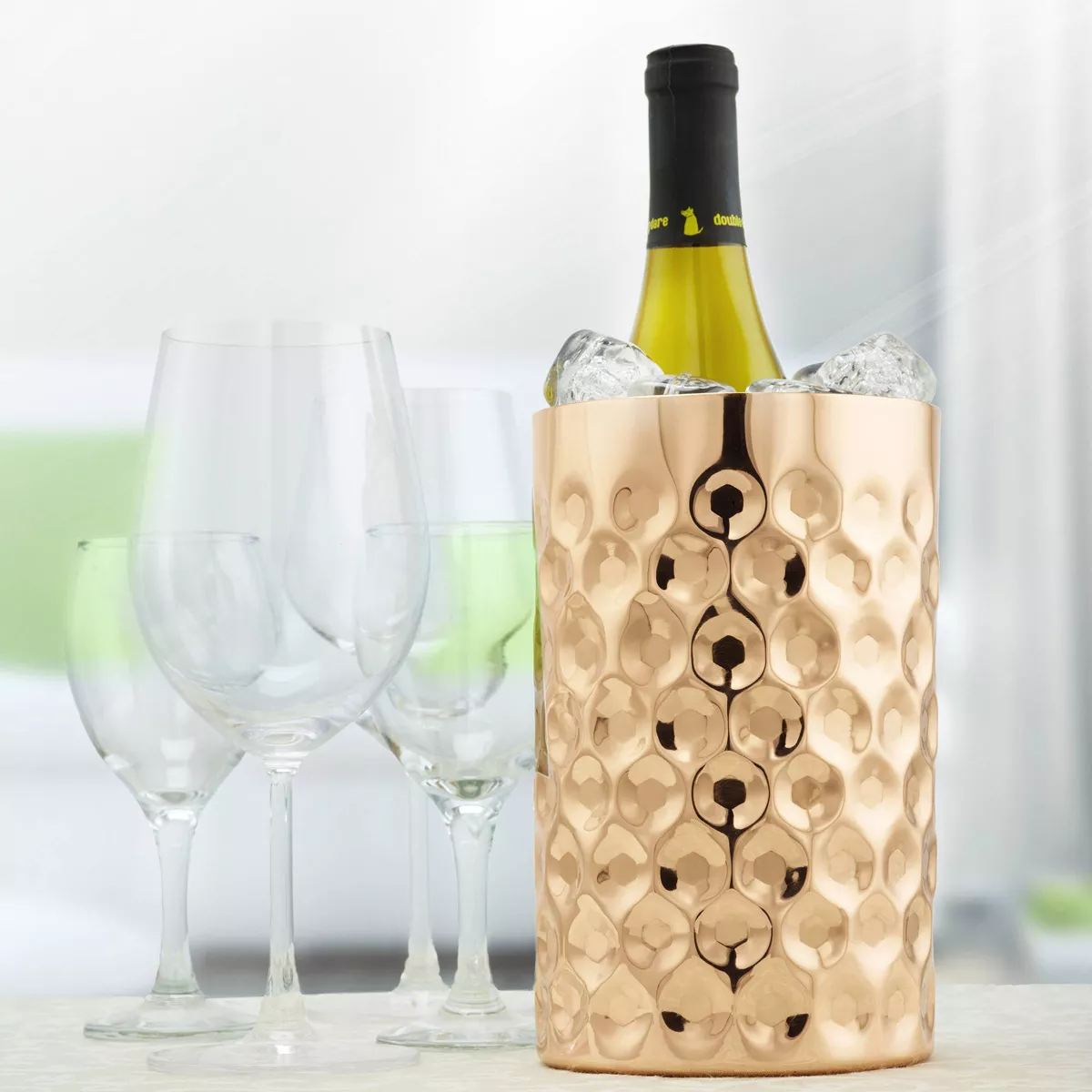 Old Dutch Stainless Steel La Mode Double-Walled Wine Cooler