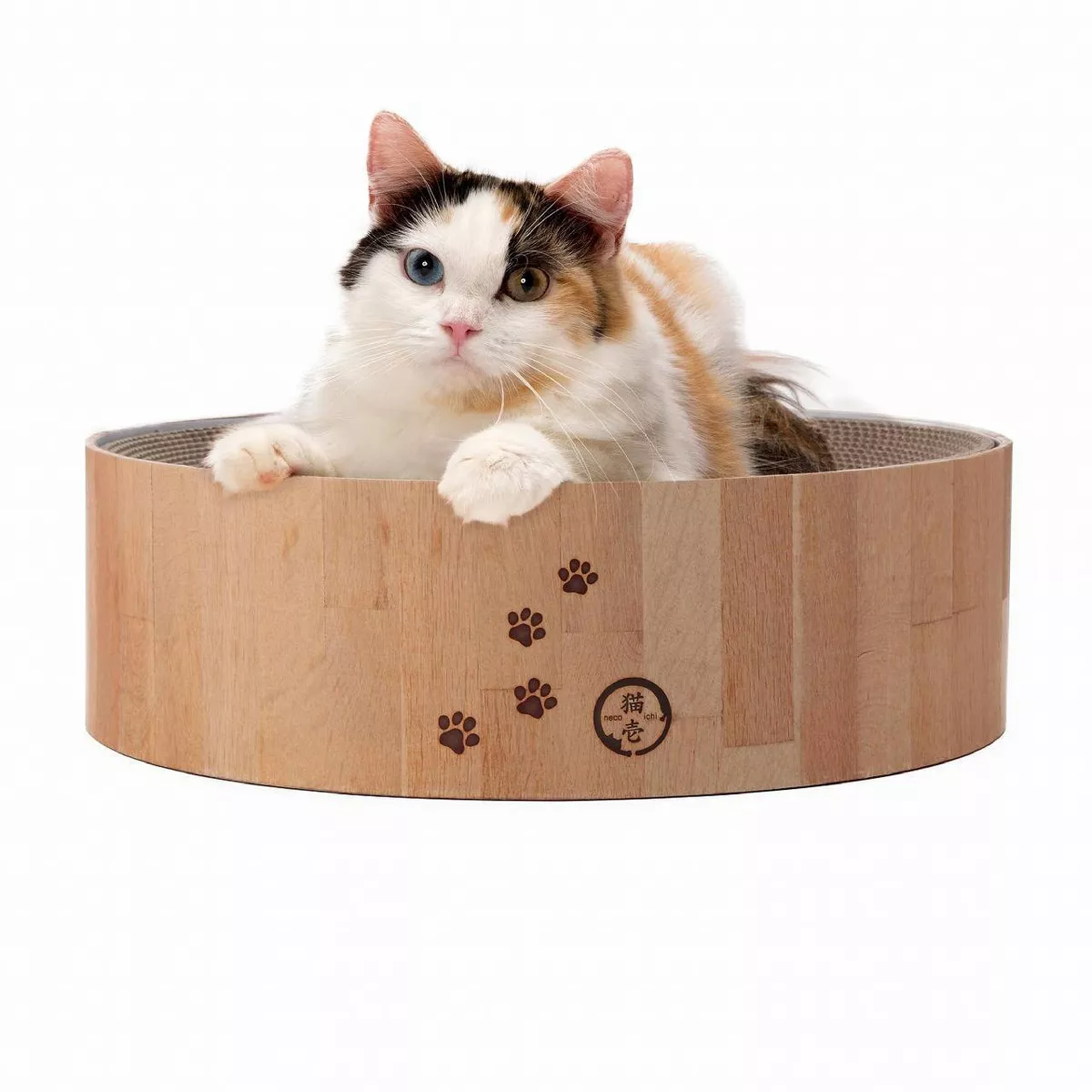 Necoichi Cozy Cat Scratcher Bowl