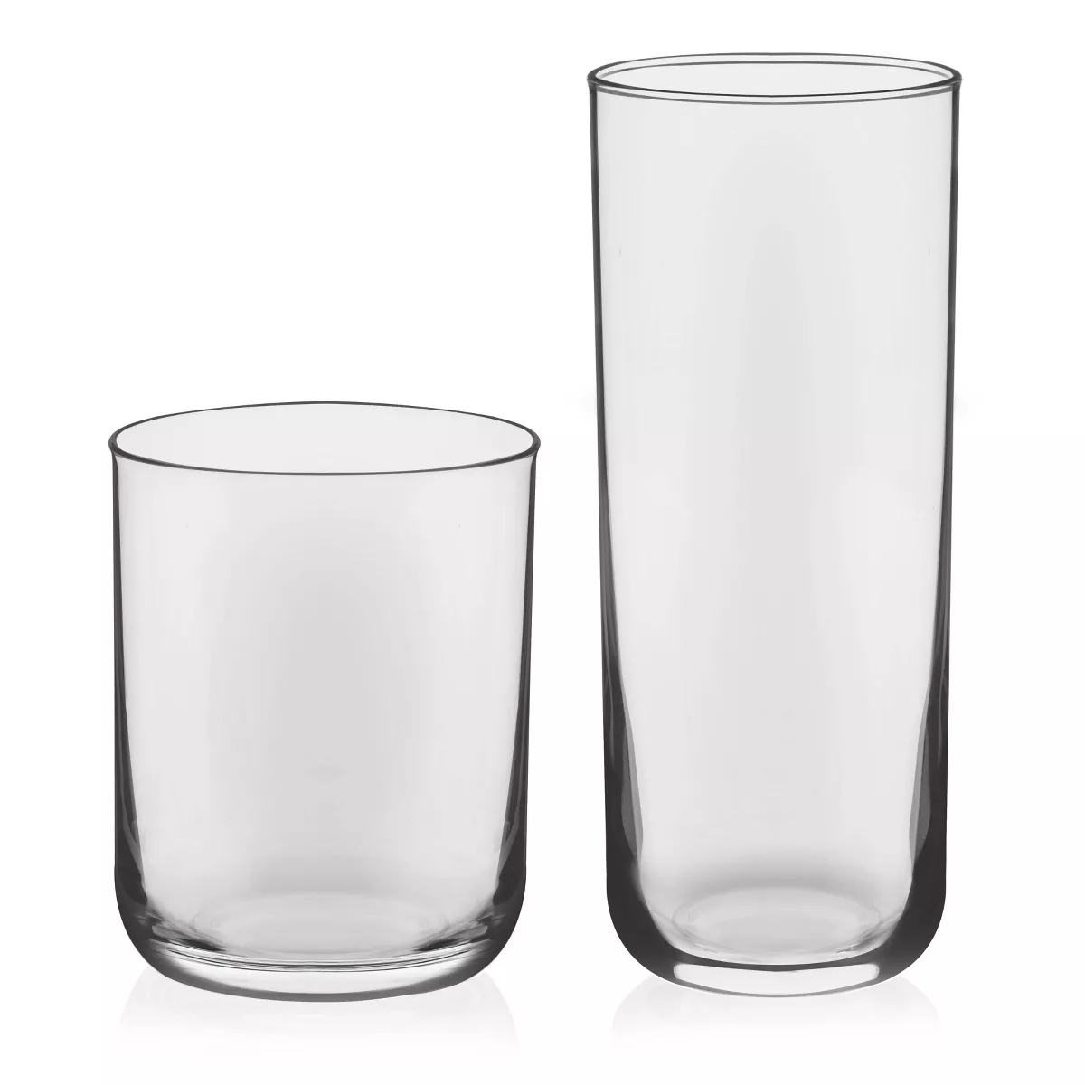Libbey Lisbon Assorted Glass 16pc Drinkware Set