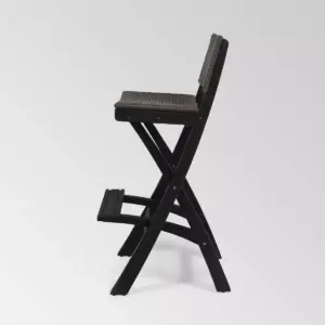 Polaris 2pk Acacia Wood Folding Barstools Dark Gray - Christopher Knight Home