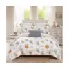 8pc Full Horned Bed in a Bag Comforter Set Gray - Chic Home Design
