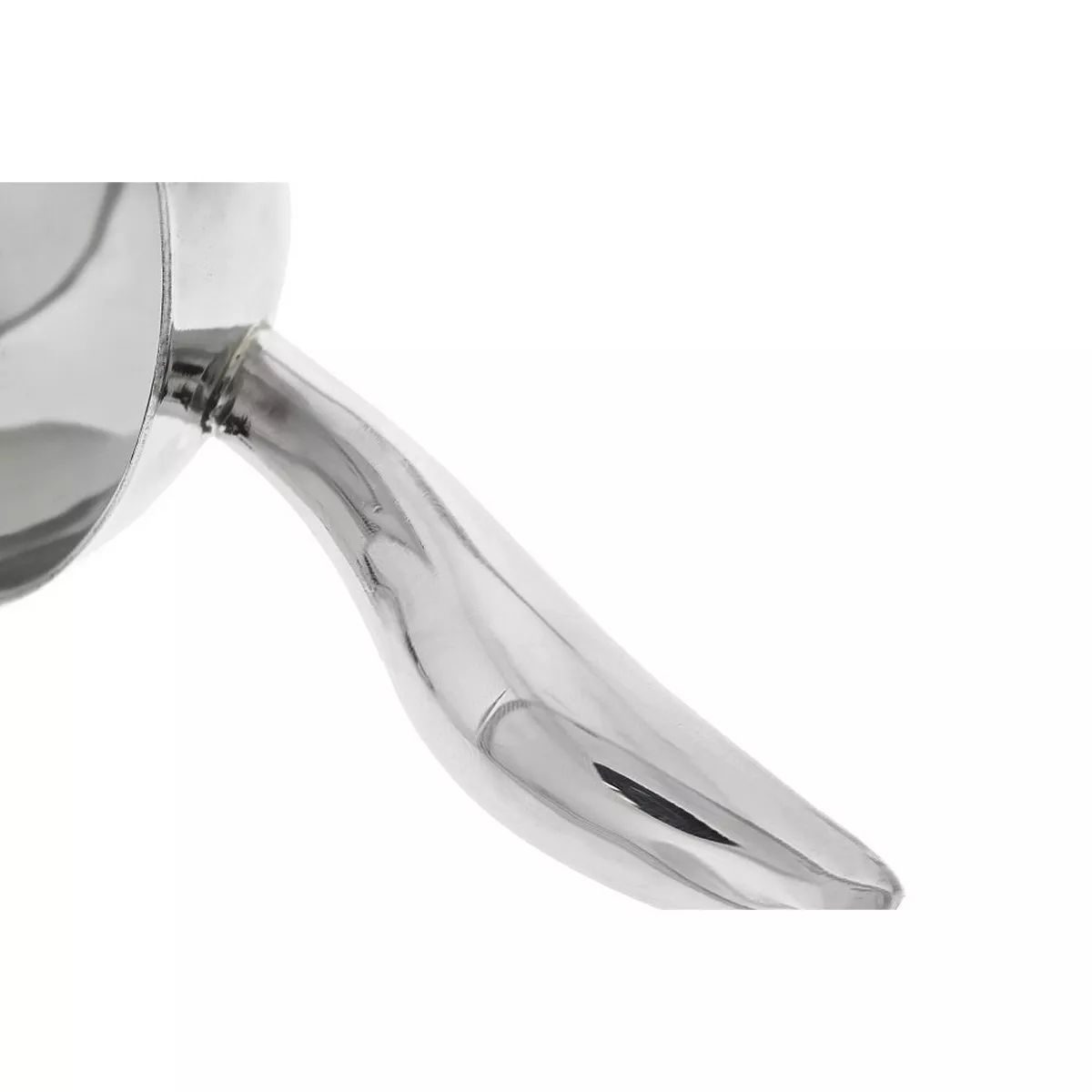Juvale Stainless Steel Ice Scoop for Dry Foods, Ice Bucket, Popcorn, Candy, Bar, Restaurant, Commercial Grade, 6 Oz, 10 inches Length