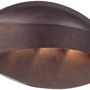 Possini Euro Design Modern Outdoor Wall Light Fixture LED Bronze 11