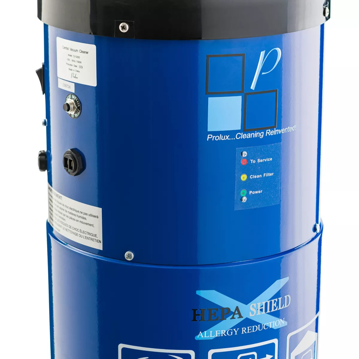 Prolux Central Canister Vacuum Unit - CV12000