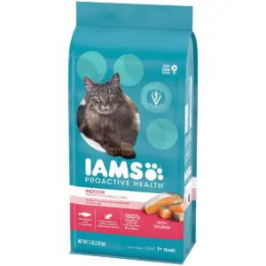 Iams Indoor Salmon Dry Cat Food - 7lbs