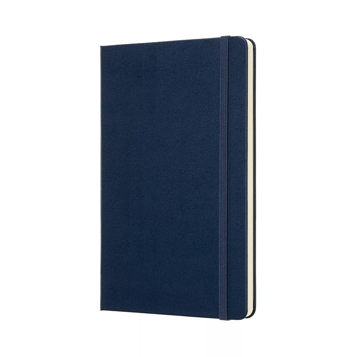 Moleskine Solid Blank Composition Journal with Elastic Closure 5"x 8" Dark Blue