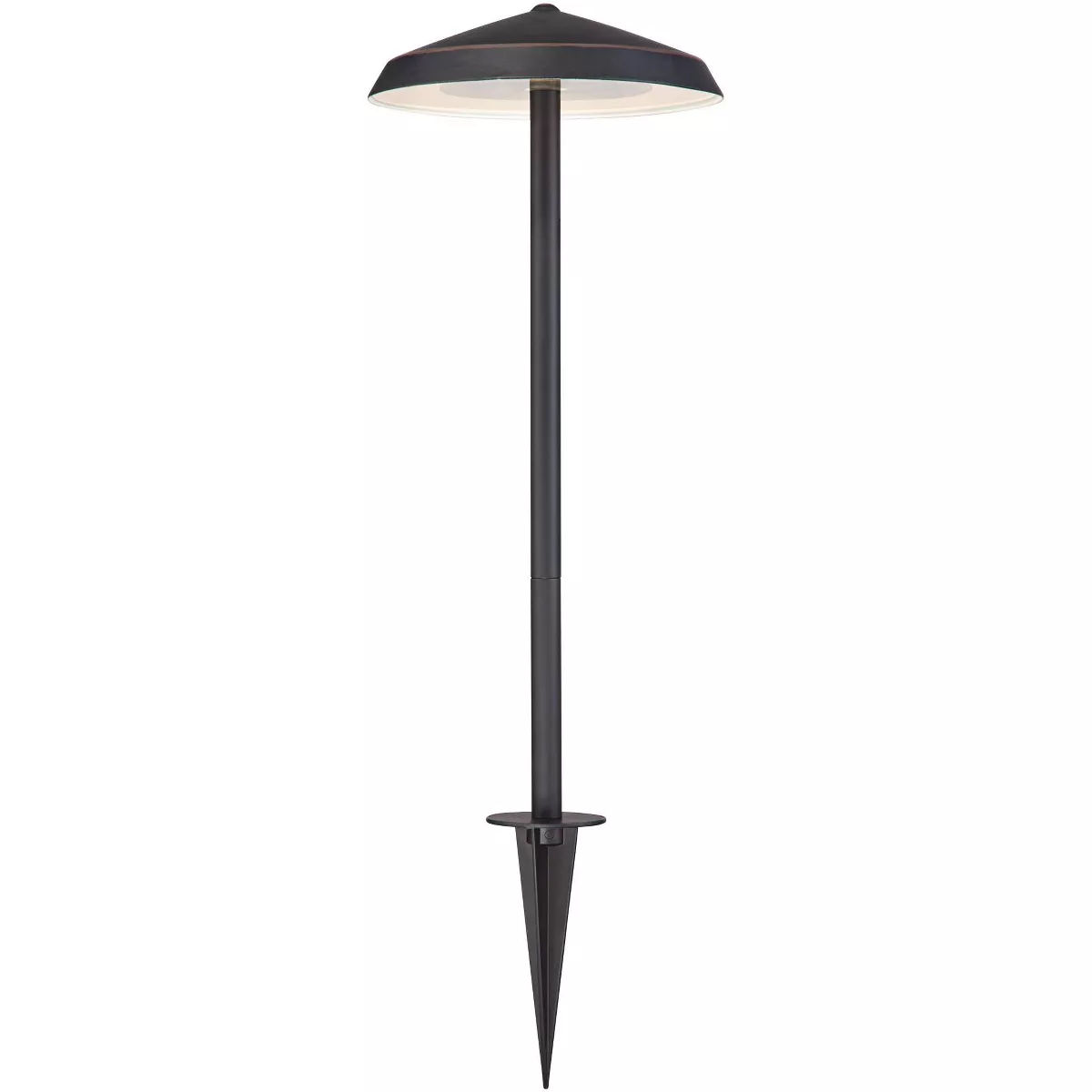 Super Duty Albany Bronze Geo Dome 3 Watt LED Landscape Path Light