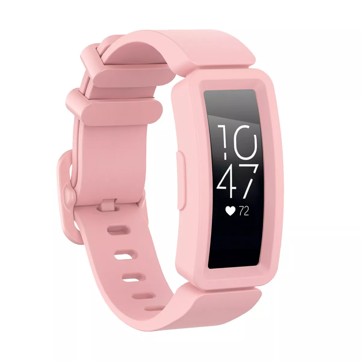 Insten Soft Silicone Replacement Band For Fitbit Inspire HR & Inspire / Inspire 2 & Ace 2, Pink