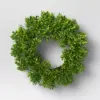 12" Artificial Boxwood Wreath - Threshold™