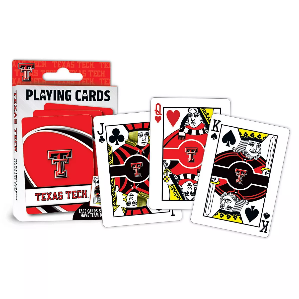 NCAA Texas Tech Red Raiders Playing Cards
