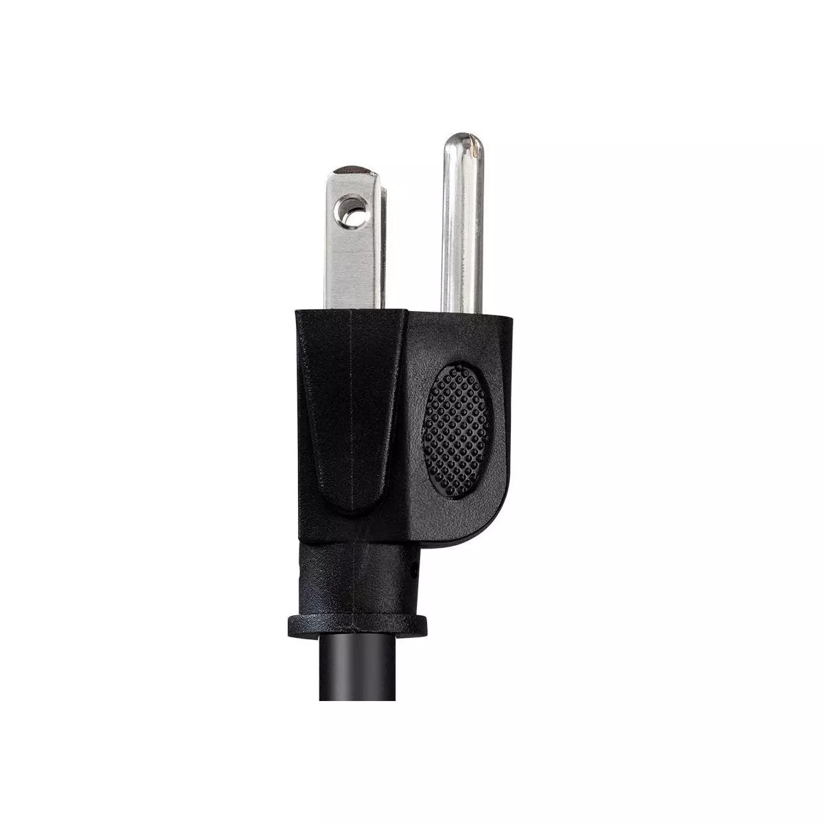 Monoprice Extension Cord - 1 Feet - Black | NEMA 5-15P to NEMA 5-15R, 18AWG, 10A, SVT, 120V