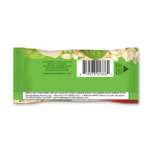 HappyTot Fiber & Protein Organic Apples and Spinach Soft-Baked Oat Bar - 5ct/0.88oz Each